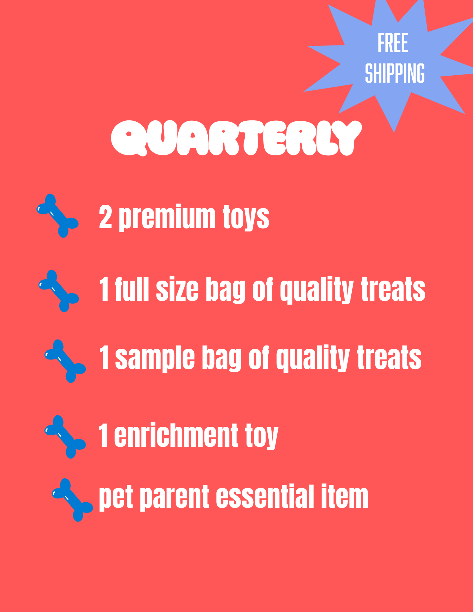 Quarterly Plan - Swaggy Dog